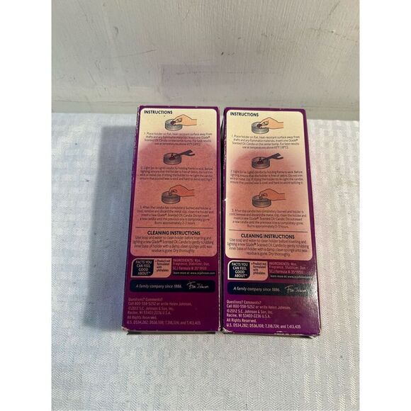 2 Glade winter collections nutcracker 8 oil candles vintage - Picture 4 of 4